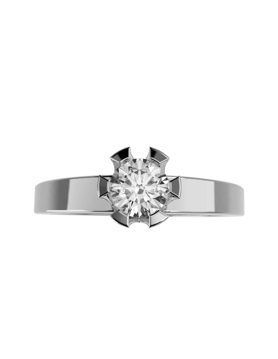 ANILLO DE ORO CON CIRCONIA