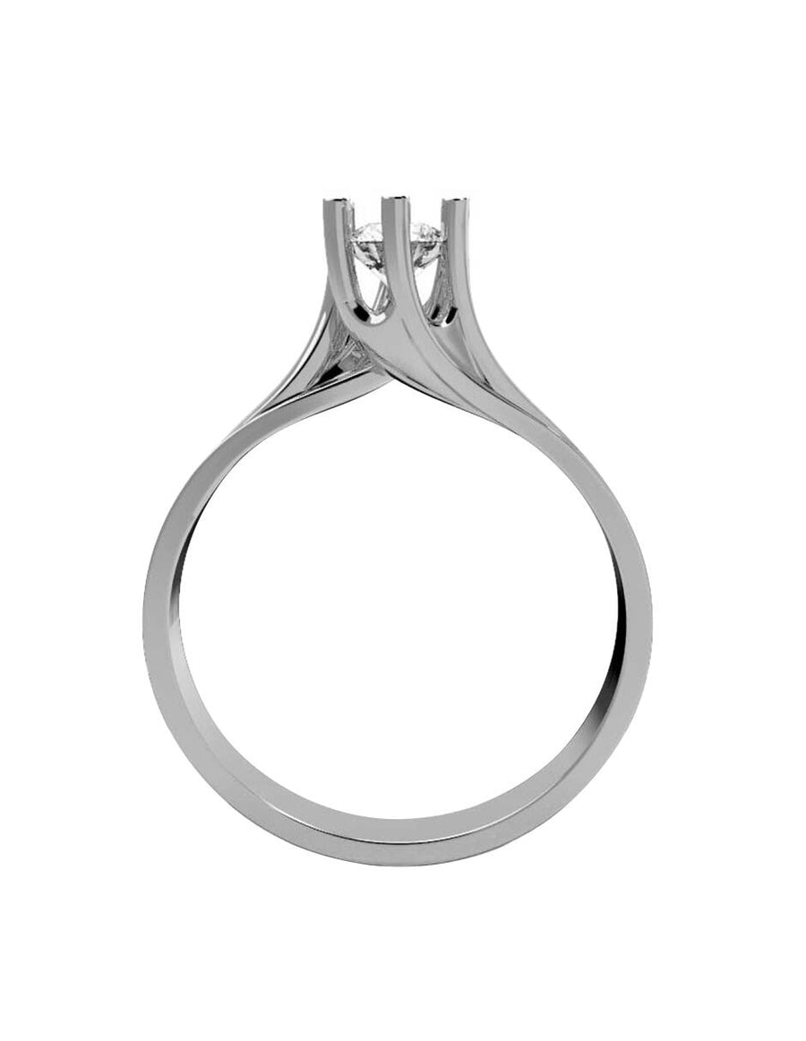 ANILLO DE ORO CON CIRCONIA