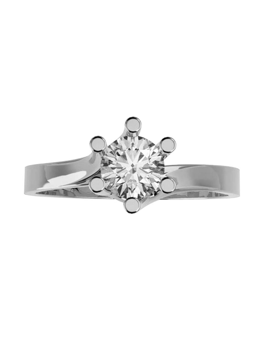 ANILLO DE ORO CON CIRCONIA
