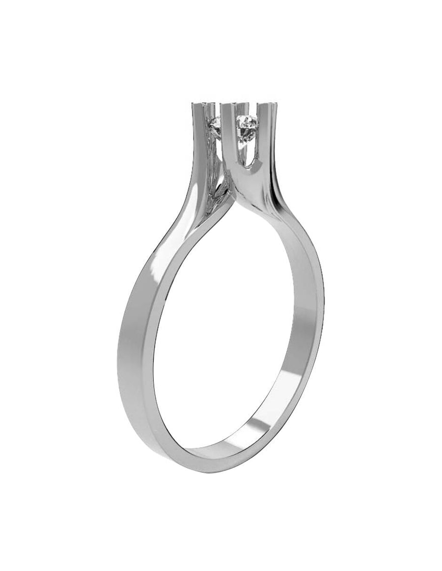 ANILLO DE ORO CON CIRCONIA