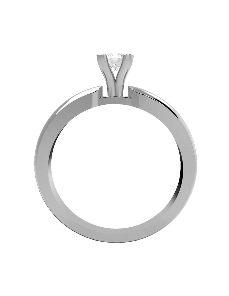 ANILLO DE ORO CON CIRCONIA