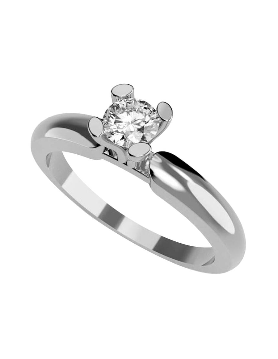 ANILLO DE ORO CON CIRCONIA