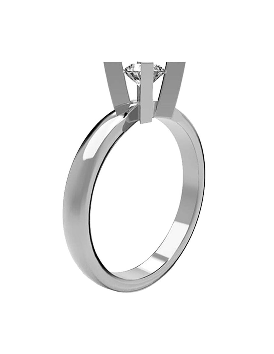 ANILLO DE ORO CON CIRCONIA