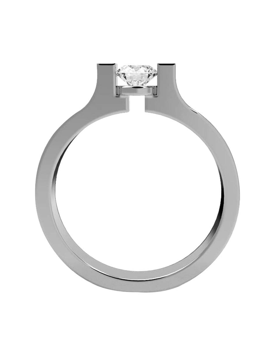 ANILLO DE ORO CON CIRCONIA