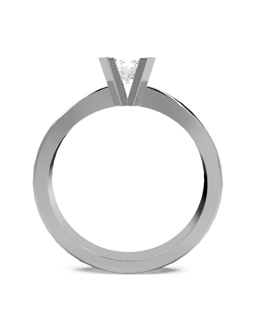 ANILLO DE ORO CON CIRCONIA