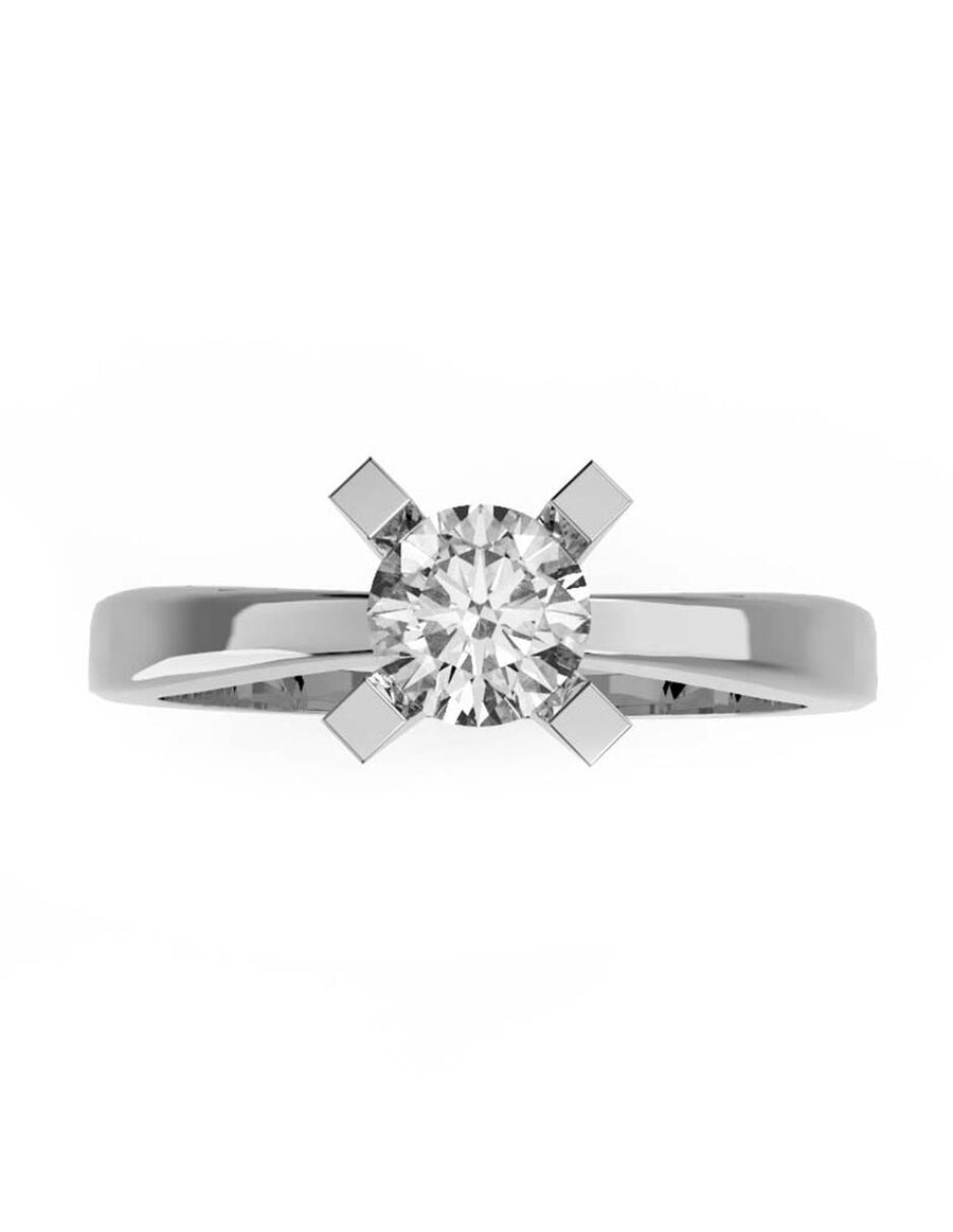 ANILLO DE ORO CON CIRCONIA