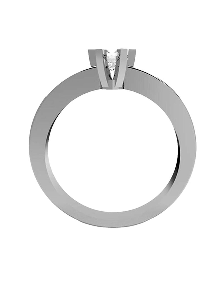 ANILLO DE ORO CON CIRCONIA