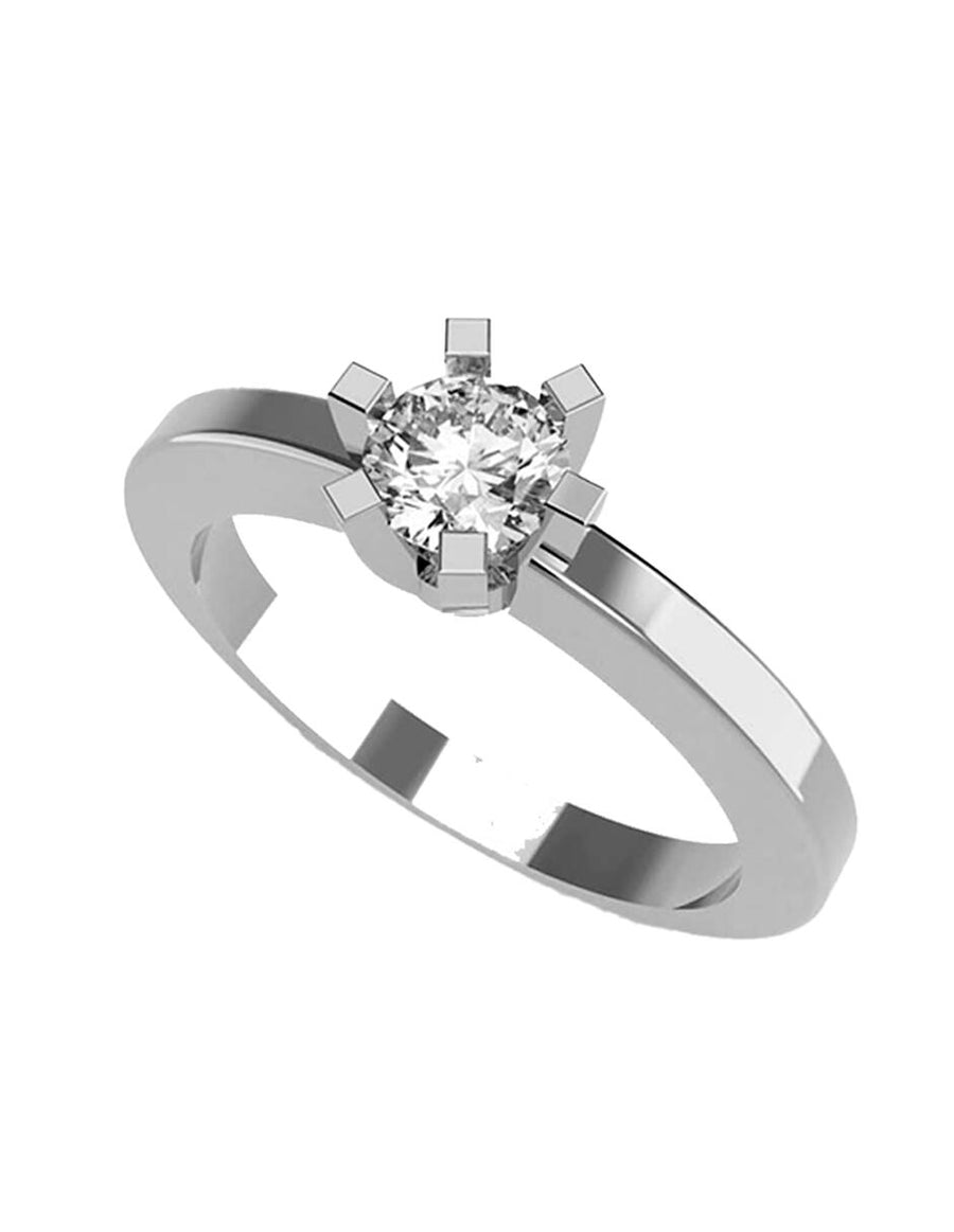 ANILLO DE ORO CON CIRCONIA