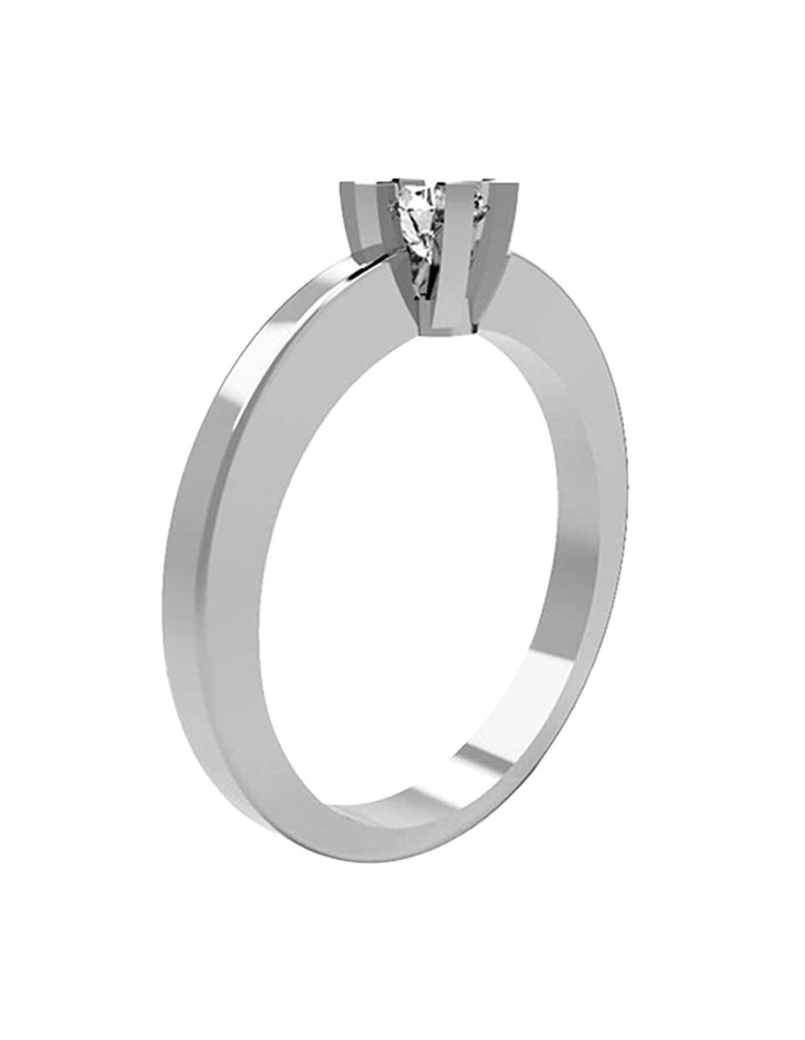 ANILLO DE ORO CON CIRCONIA