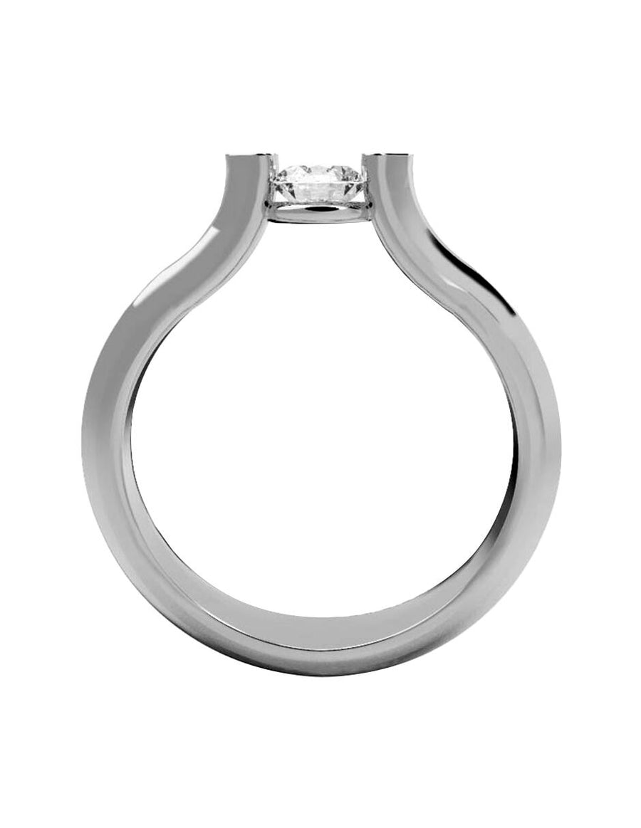 ANILLO DE ORO CON CIRCONIA