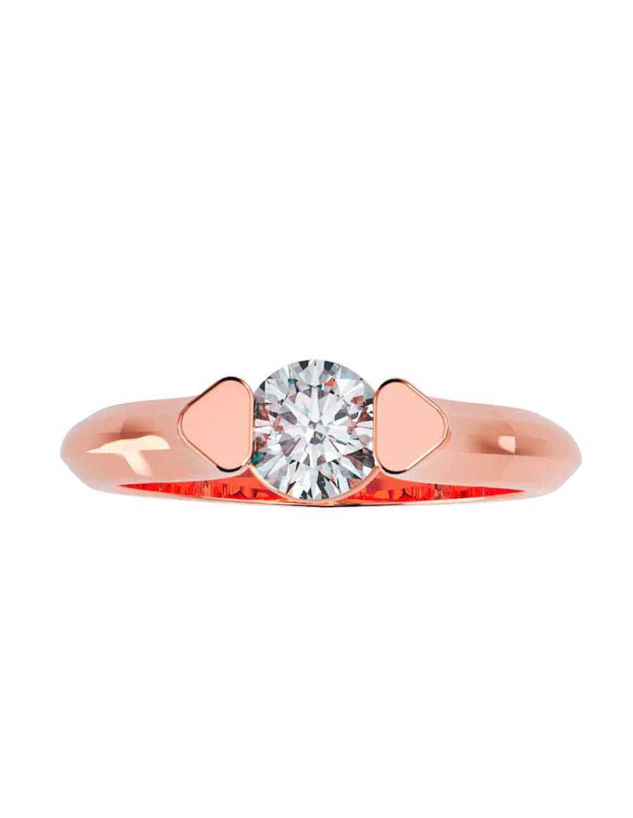 ANILLO DE ORO CON CIRCONIA