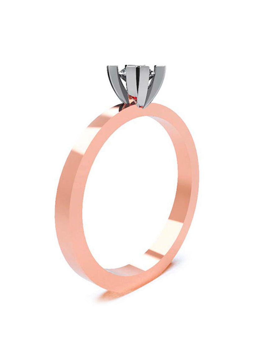 ANILLO DE ORO CON CIRCONIA