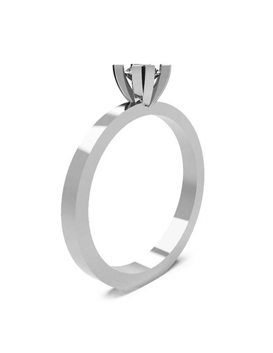 ANILLO DE ORO CON CIRCONIA