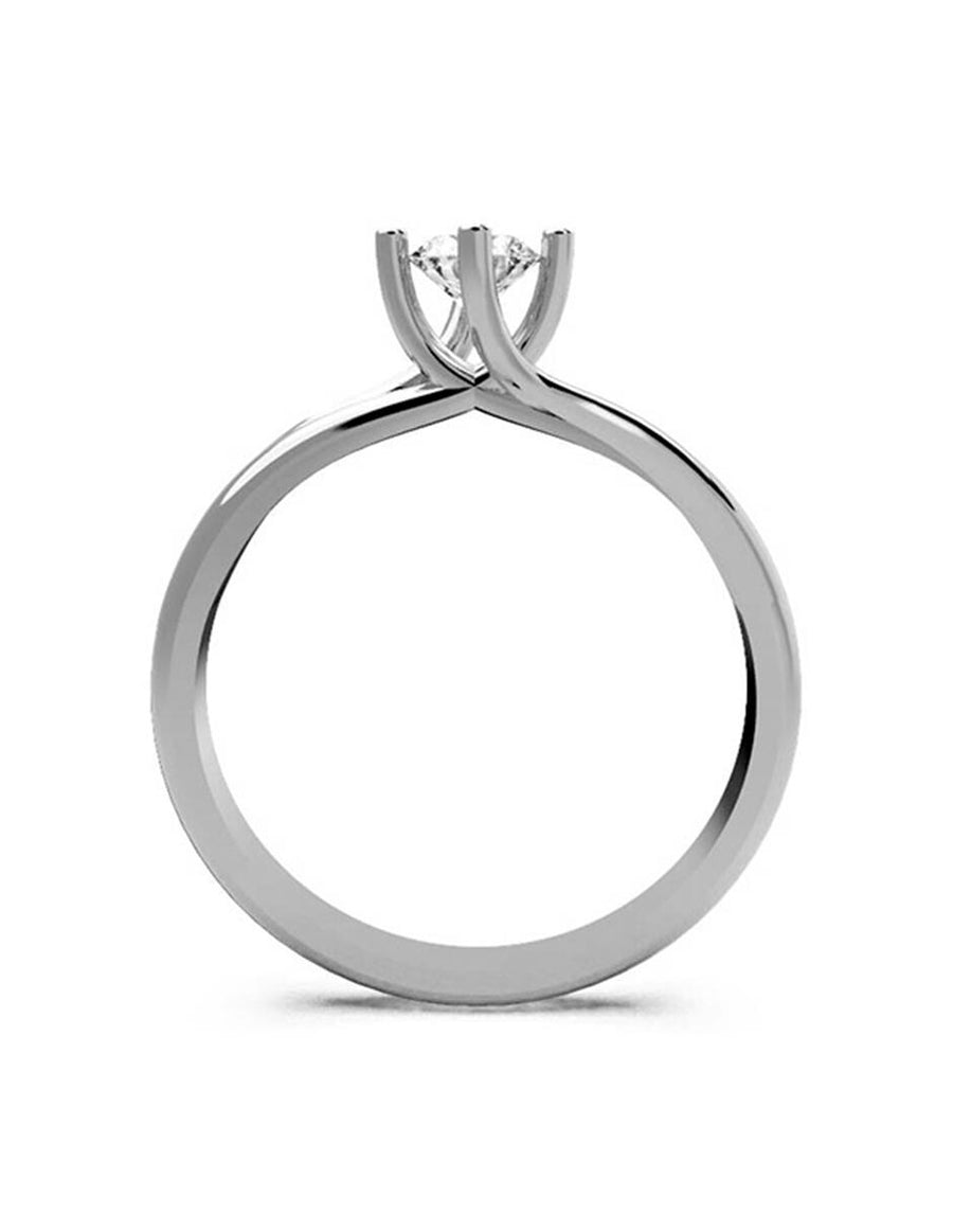 ANILLO DE ORO CON CIRCONIA