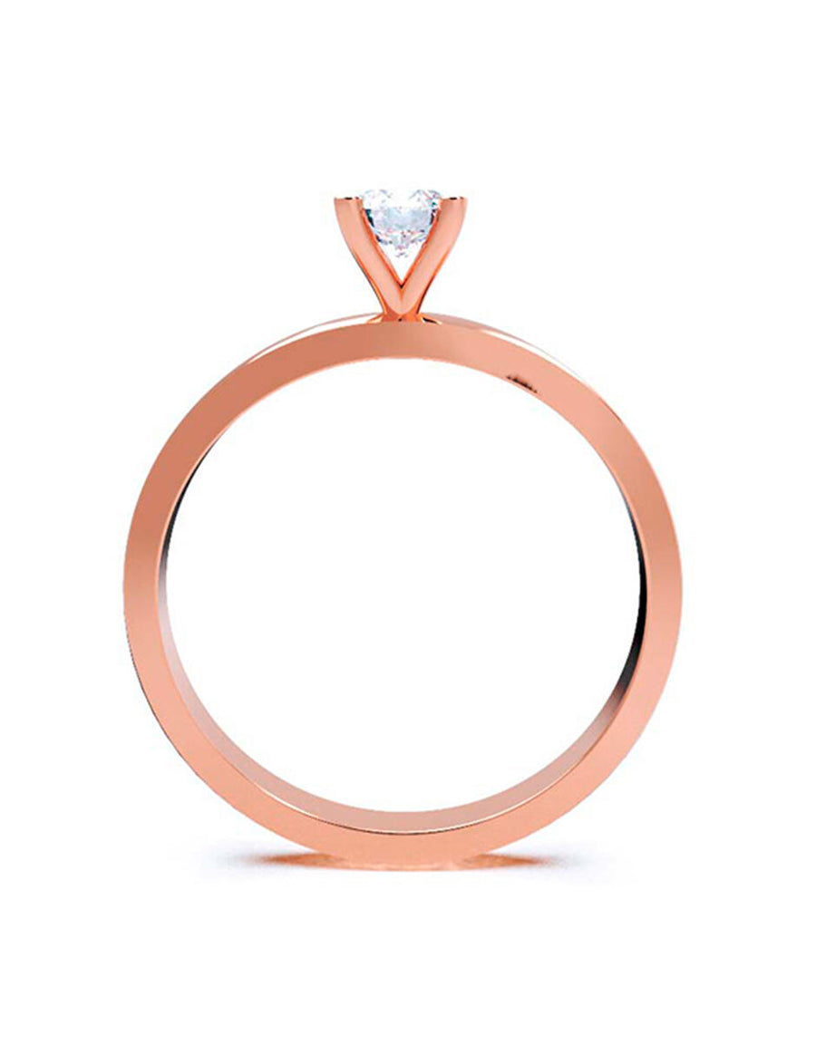 ANILLO DE ORO CON CIRCONIA