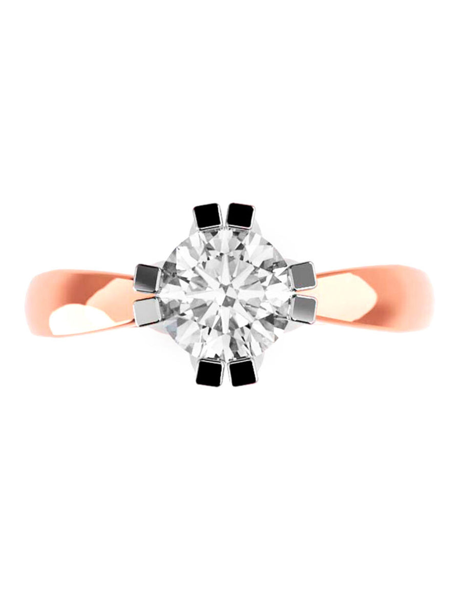 ANILLO DE ORO CON CIRCONIA