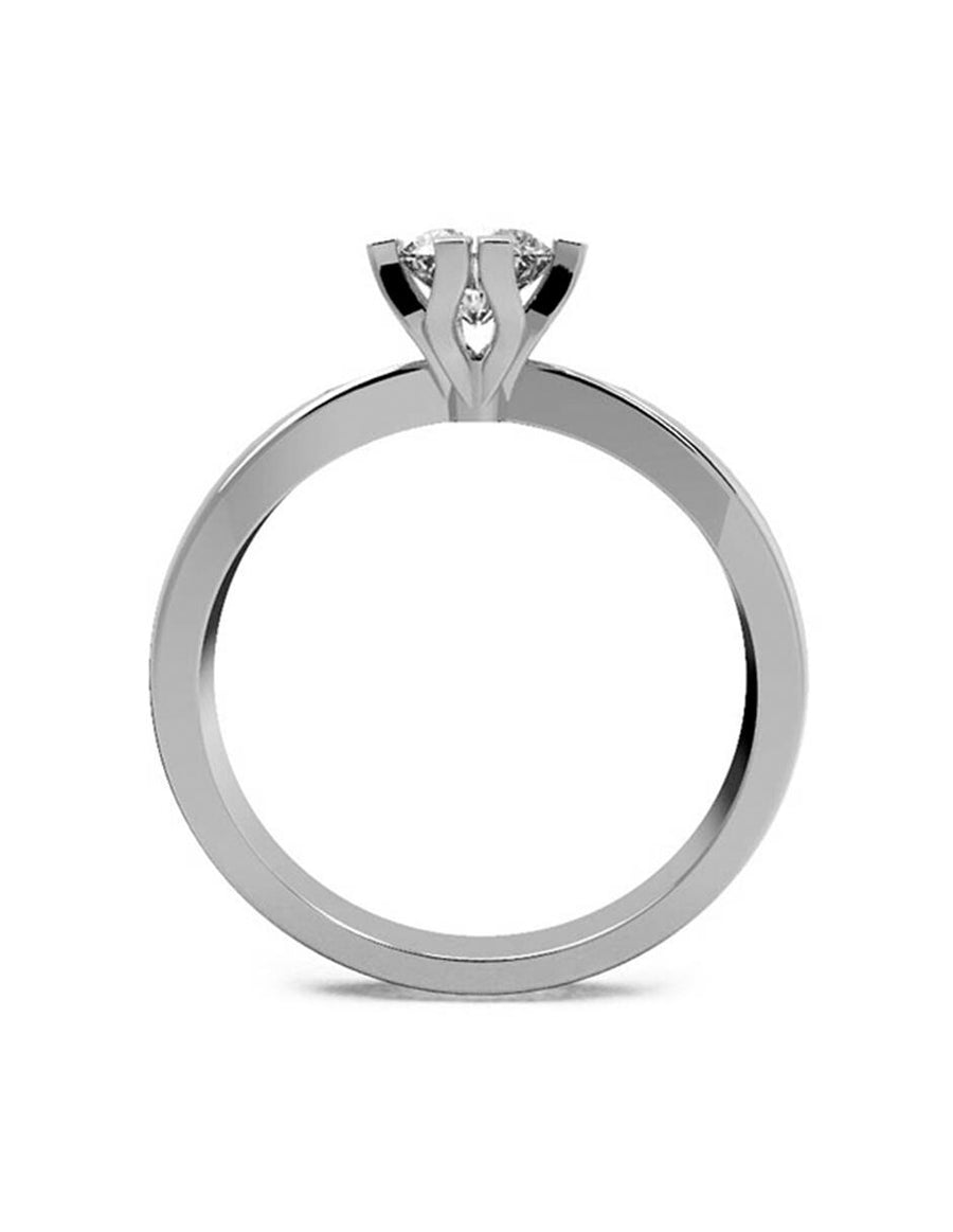 ANILLO DE ORO CON CIRCONIA