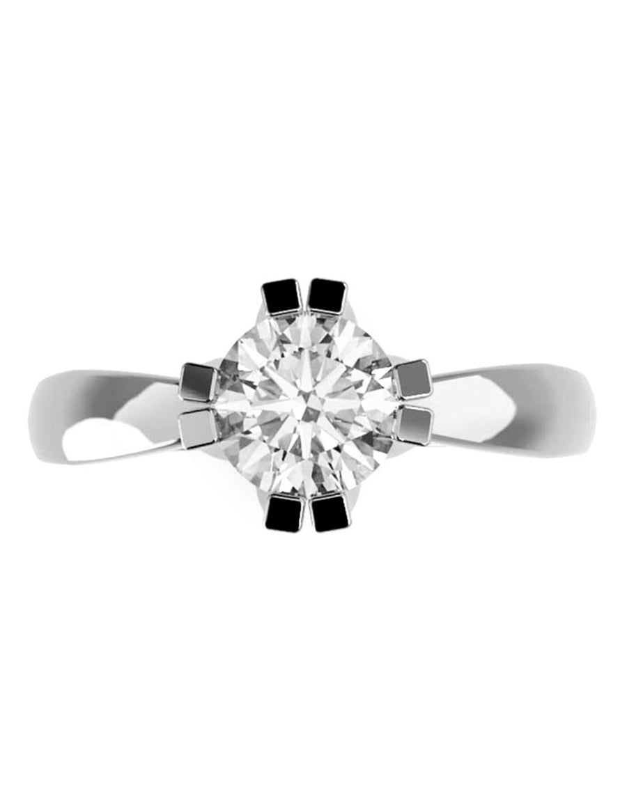 ANILLO DE ORO CON CIRCONIA