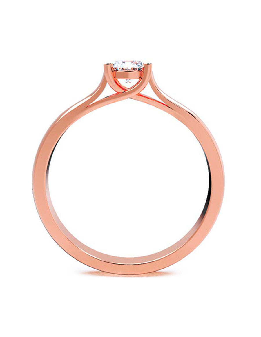 ANILLO DE ORO CON CIRCONIA