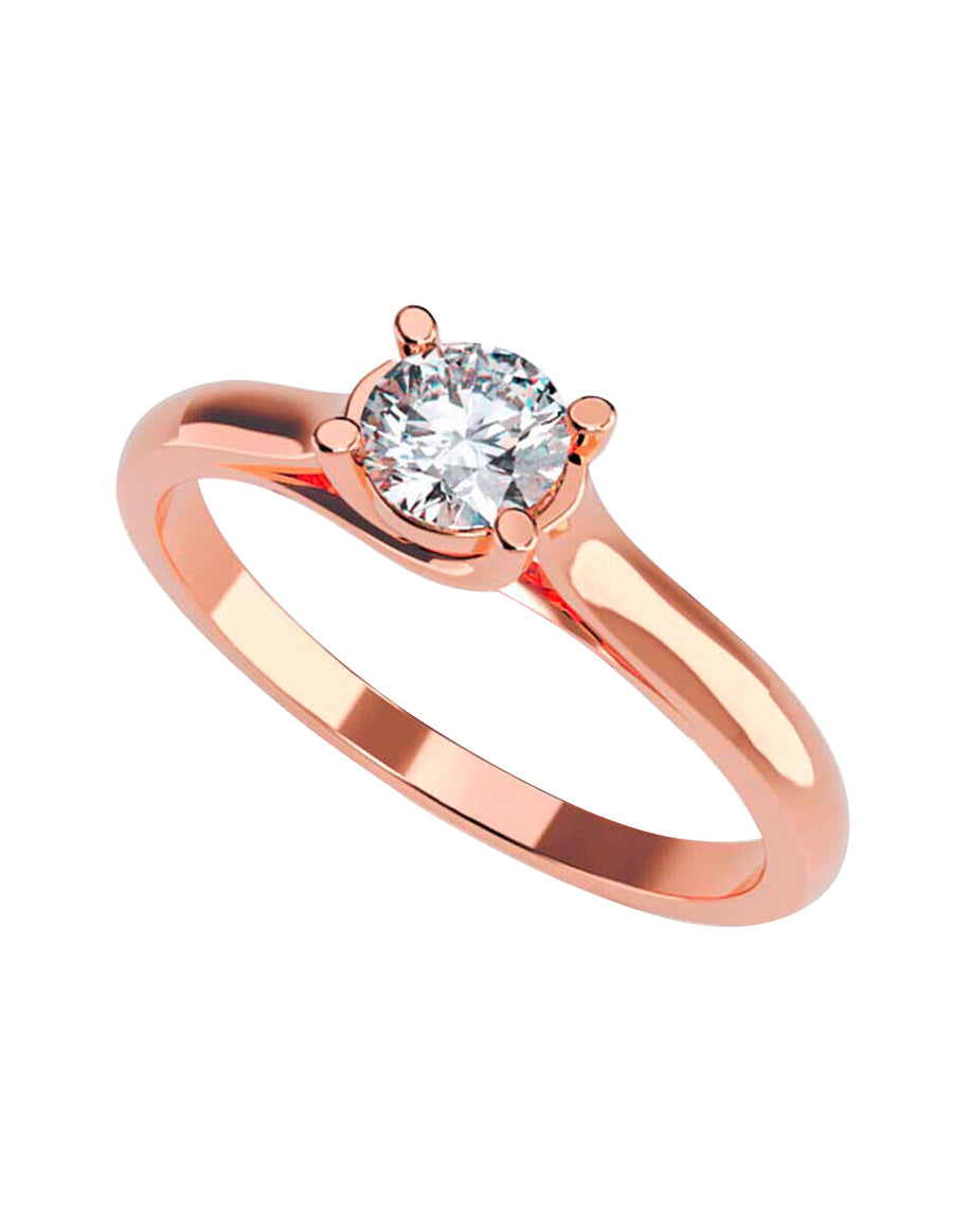 ANILLO DE ORO CON CIRCONIA