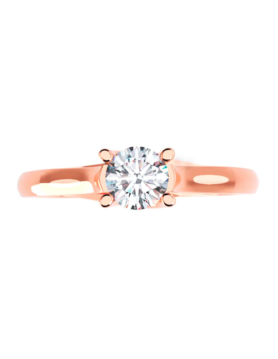 ANILLO DE ORO CON CIRCONIA
