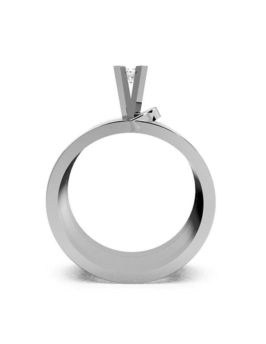 ANILLO DE ORO CON CIRCONIA