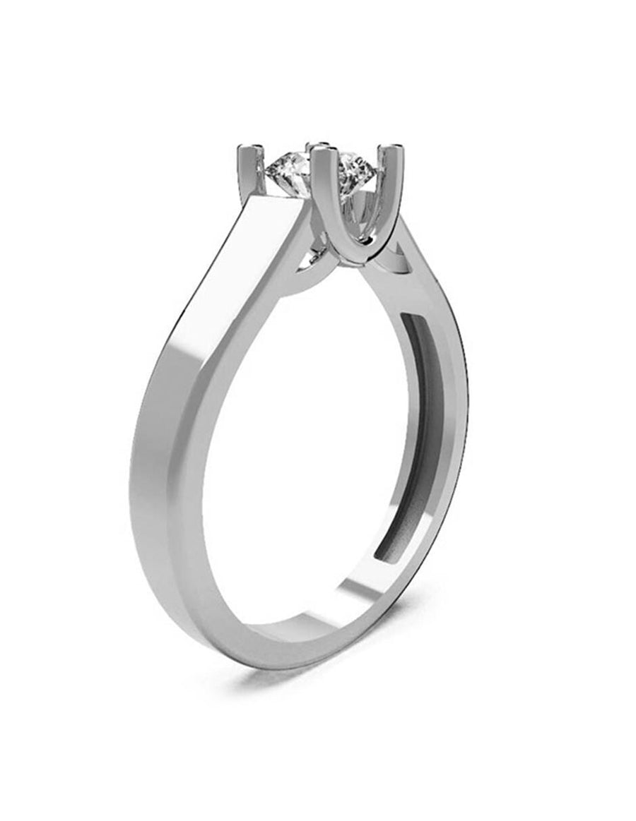 ANILLO DE ORO CON CIRCONIA