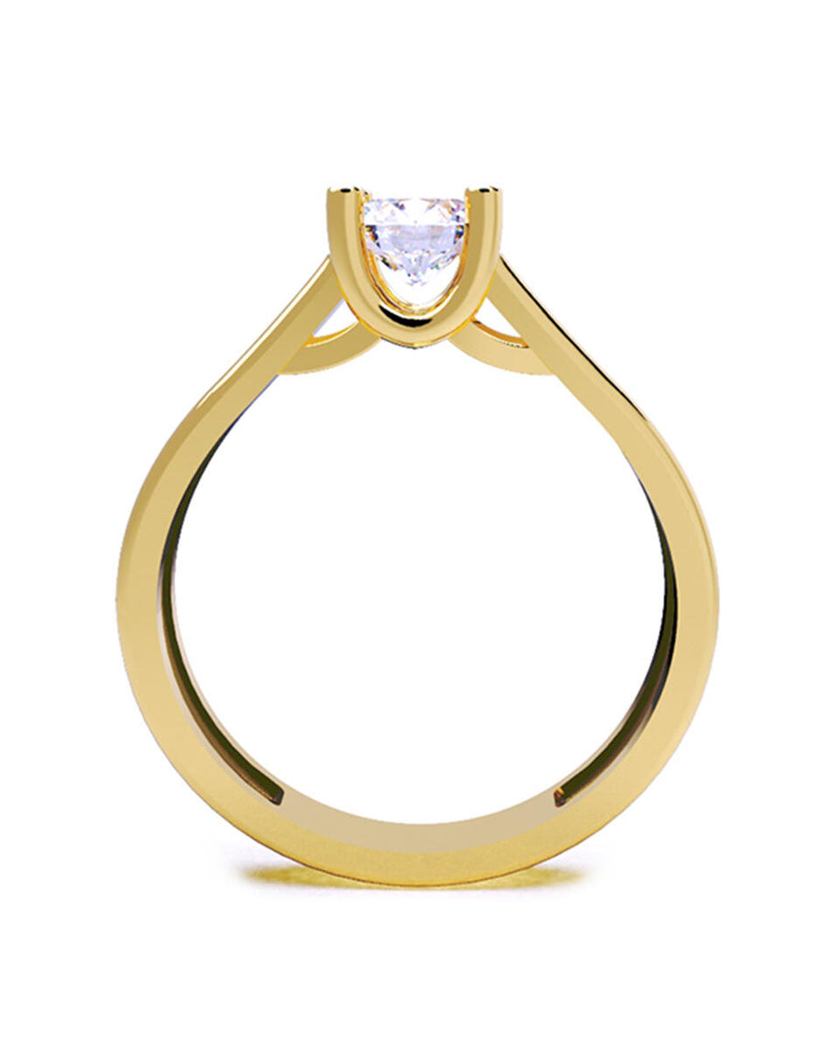 ANILLO DE ORO CON CIRCONIA