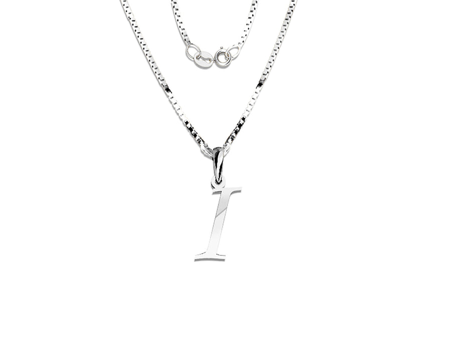 COLGANTE DE INICIAL EN CADENA DE ORO DE 14K