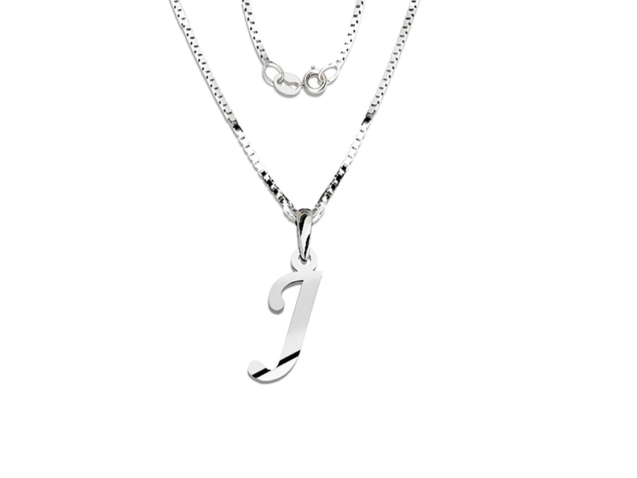 COLGANTE DE INICIAL EN CADENA DE ORO DE 14K