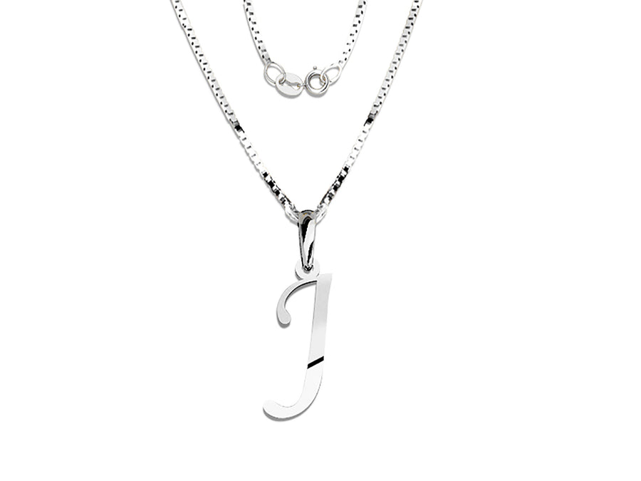 COLGANTE DE INICIAL EN CADENA DE ORO DE 14K