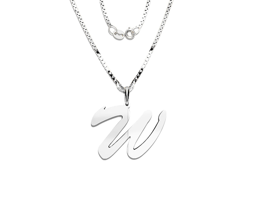 COLGANTE DE INICIAL EN CADENA DE ORO DE 14K